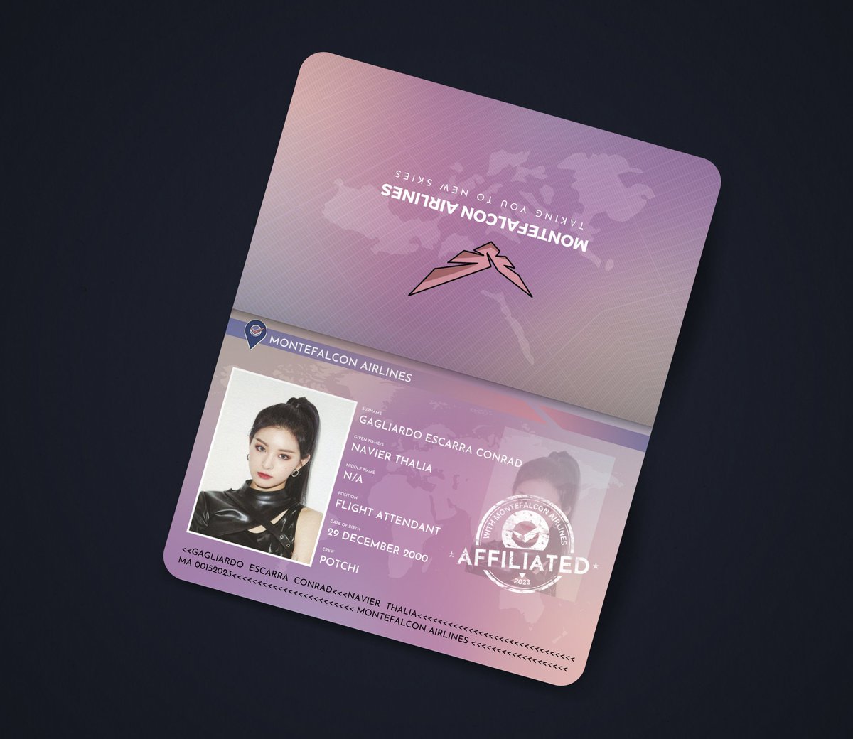 sorasterifiles's tweet photo. ⠀⠀⠀⠀⠀⠀⠀⠀⠀⠀
͏͏͏͏
I, Navier Thalia Rockefeller, will be taking you to new skies on board with Montefalcon Airlines!
#MontefalconAirlines #TakingYouToNewSkies
#MonteBaby #MontePotchiCrew
͏͏
͏͏͏͏
͏͏
͏͏͏͏
͏͏ https://t.co/vR1IDHuVj1