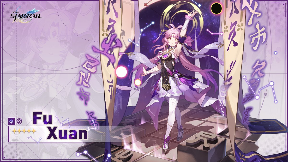 honkaistarrail's tweet image. Character Card | The Xianzhou Luofu | Fu Xuan
The head of the Xianzhou Luofu's Divination Commission. A confident and blunt sage.
Using her third eye and the Matrix of Prescience, Fu Xuan calculates the Xianzhou's route and predicts the fortune of future events. She firmly…