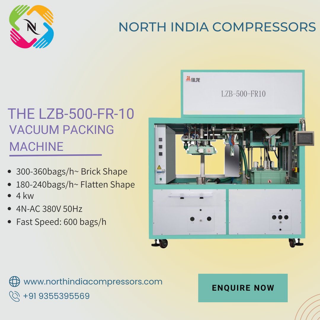 N_I_C_P_L's tweet image. This vacuum packaging machine by NICPL is specifically designed for vacuum packaging of pulses, rice, grains, and other similar products, with weight range of 0.5-10 kilograms. It performs both flat shape and brick shape vacuum packaging simultaneously.
#NICPL #packingmachine