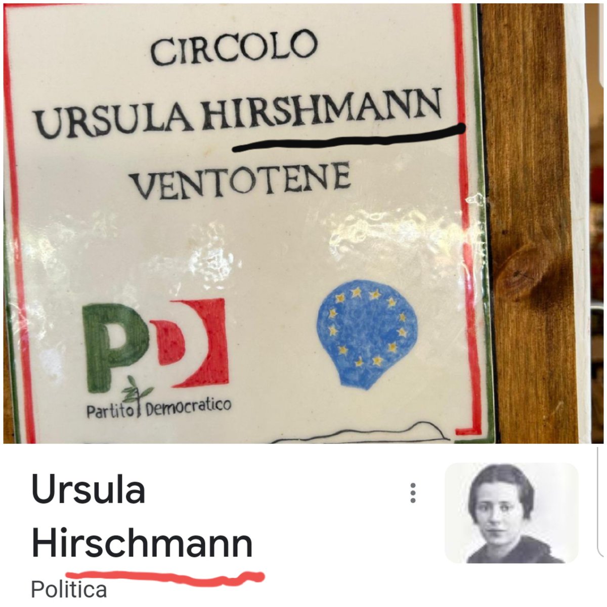 Simona45104788's tweet photo. Vanno in pompa magna a #Ventotene ad inaugurare un circolo del @pdnetwork con un nome "altisonante" e straniero per fare i "gradassi" e che fanno? Sbagliano il nome sulla targa!🙄😳 Vabbè @ellyesse ritenta, sarai più fortunata!😬🤣 #fateride https://t.co/QKqNUq3P5b