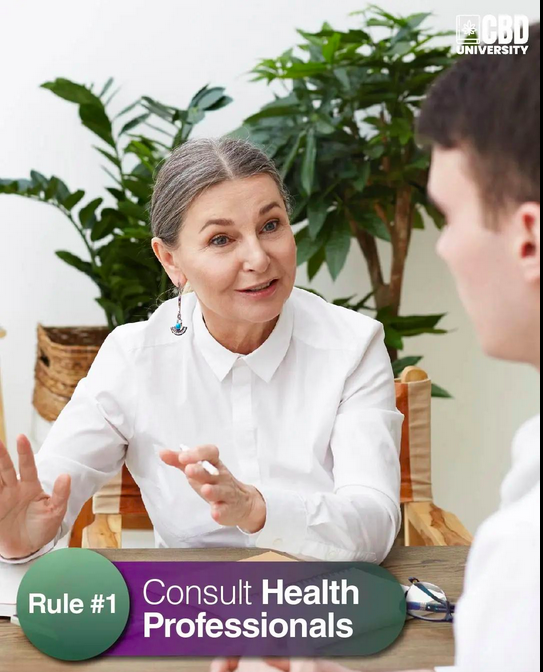 wellness360Carm's tweet photo. Prioritize your health! Always consult with your doctors and CBD professionals before using Hemp CBD. 
Learn more.
https://t.co/SFnQrTnbhf
#cbdtherapist #CBDUse #HealthFirst #cbdeducation #cbdu #cbduniversity https://t.co/z8AQtVR0Mu