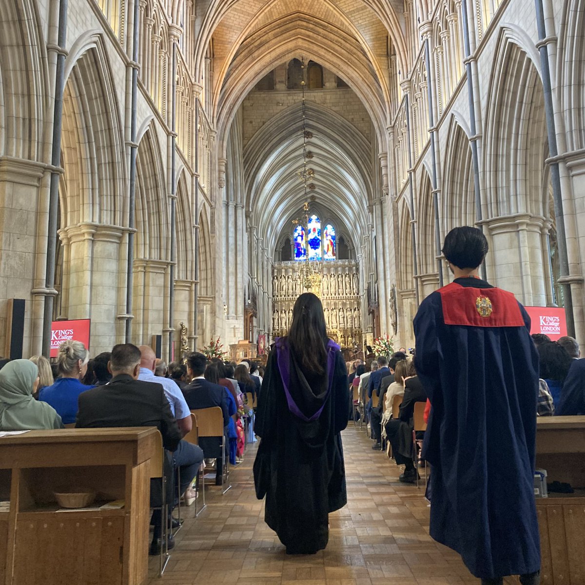 Congratulations to all of our graduates celebrating at <a href="/Southwarkcathed/">Southwark Cathedral</a> today! 🎉🎓

#foreverkings🦁 

<a href="/KingsCollegeLon/">King's College London</a> 
<a href="/KCLalumni/">KCL Alumni</a>