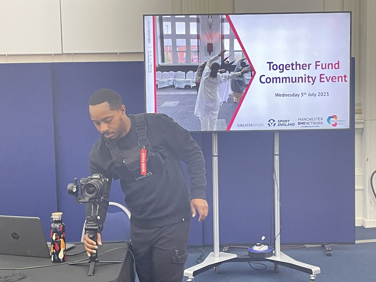 Zebra_carol's tweet photo. #ZebraTribe at the @GreaterSport #TogetherFund event at @GMCVO
Delighted to have the Mambu room as our #ZebraStudio
The room is named after #YomiMambu elected as Lord Mayor of #Manchester in 1989-1990, becoming the first Black person to hold the title of Lord Mayor in England. https://t.co/FSiQVFvYWr