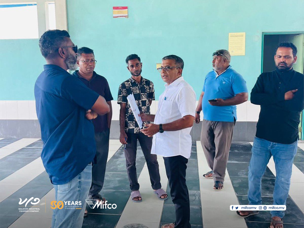 mifcomv's tweet photo. Civil Construction work commenced on 2nd July 2023 for the MIFCO Fuvahmulah Fish Collection Center. Stay tuned for updates of our ongoing projects! #ProjectUpdate #InProgress #TeamMIFCO #MIFCOCommunity #BuildingOpportunities #IslandDevelopment #MIFCODevelopments https://t.co/wfPRZY6LiY