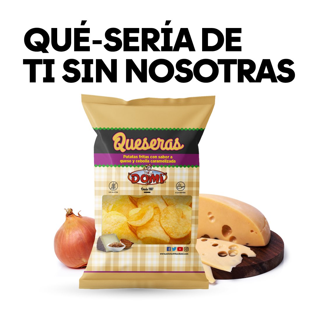 PatatasDomi's tweet photo. Y qué-sería de nosotros sin ellas,
¡qué ricas! 🧀🤩

#patatas #patatasfritas #domi #jaén #aperitivo #queso https://t.co/T36wjhGSef