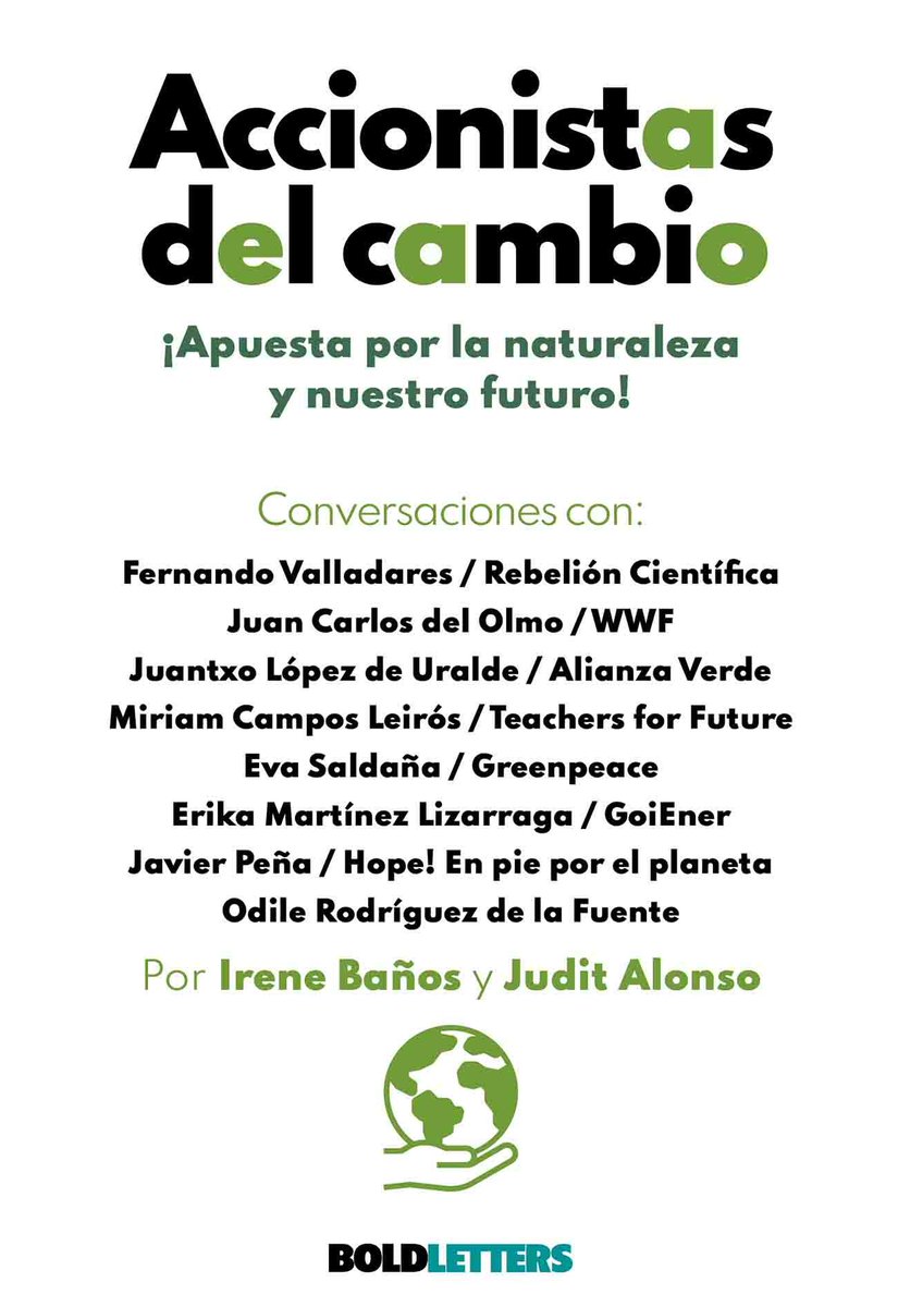 ¿Estás de vacaciones? Quizá aún no pero por las tardes tengas un rato para ir a la piscina, al parque o para relajarte en casa. 

En estos meses que podemos sacar algo de tiempo para descansar, te recomendamos "Accionistas del cambio" con referentes del ecologismo como <a href="/juralde/">Juan López de Uralde</a>💚