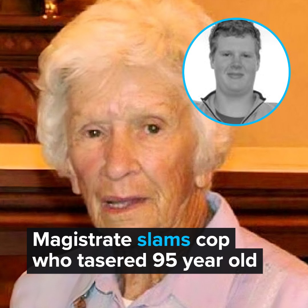 A magistrate has berated prosecutors for allowing the police officer accused of Tasering a 95-year-old grandmother not to appear in person before court.

Details: nine.social/fR3