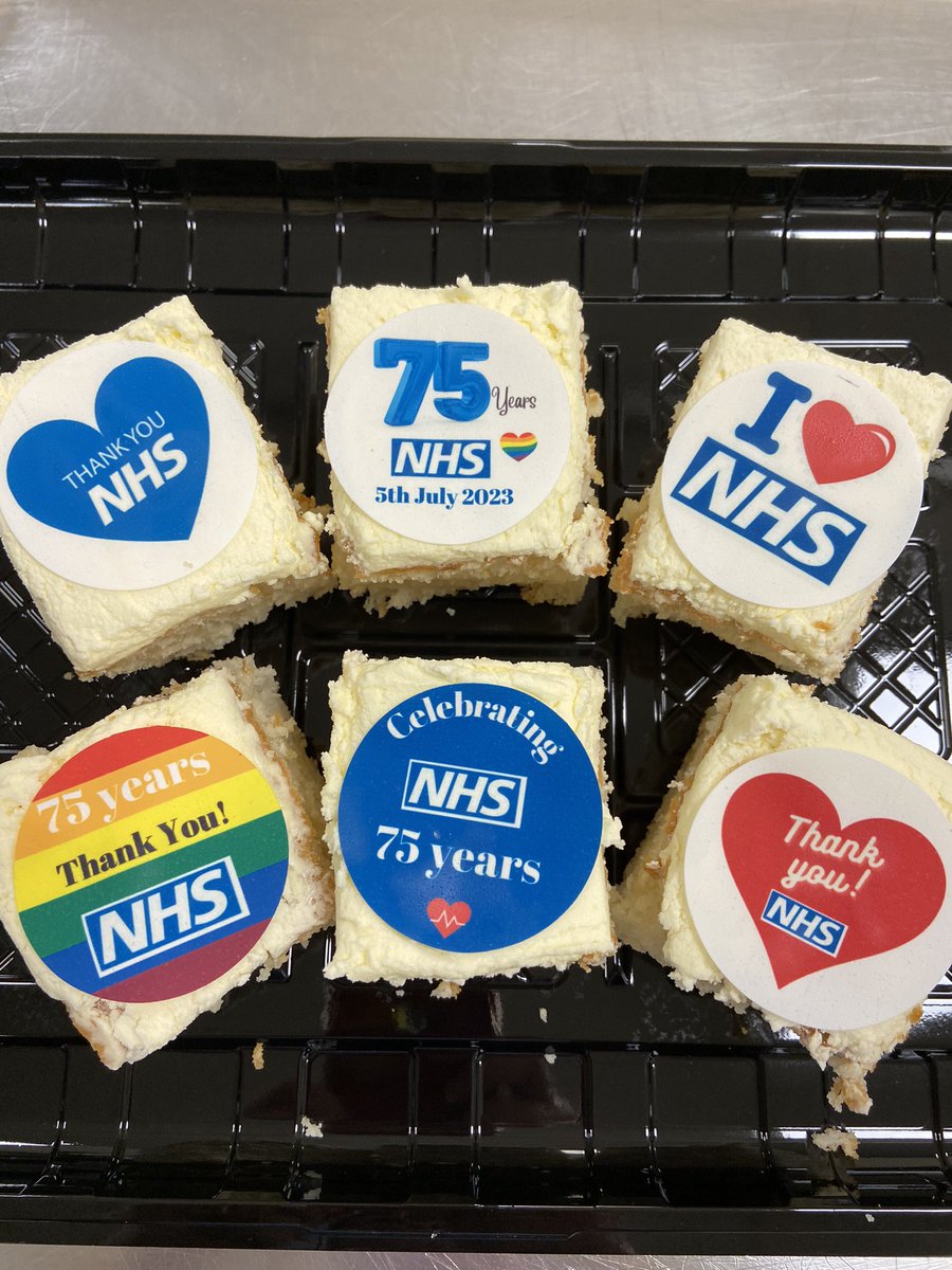 Happy 75th Birthday NHS <a href="/NHSaaa/">NHS Ayrshire & Arran</a> #birthdaycake #celebations