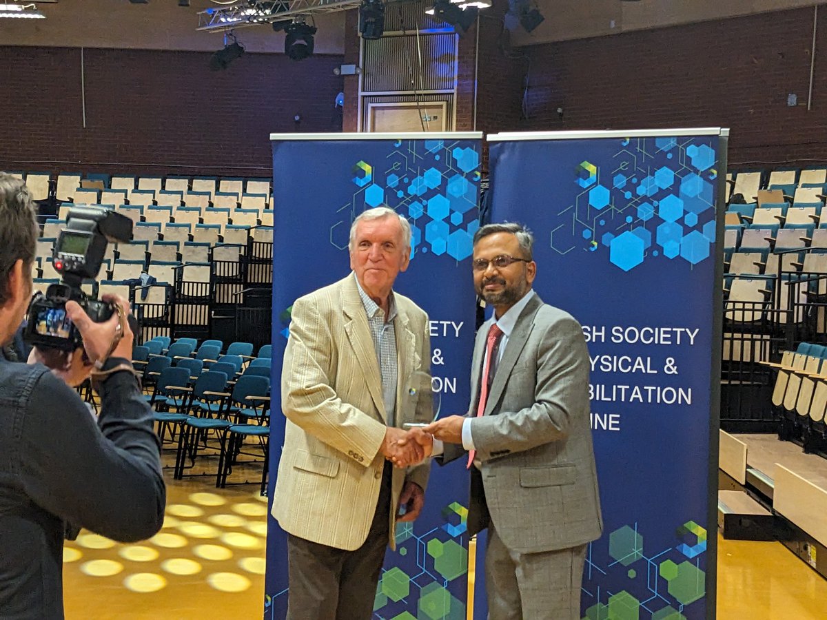 BecHaigh's tweet photo. Incredible evening seeing the amazing Prof Tony Ward receive his lifetime membership to @BSRehabMed! Such poignant discussions about the beginnings of Rehabilitation Medicine at the #NHS75 #Rehabilitationwarriors #NewBeginnings @mpftnhs @TrudiMassey16 @NeilCarrMPFT https://t.co/I04GFVI1wm
