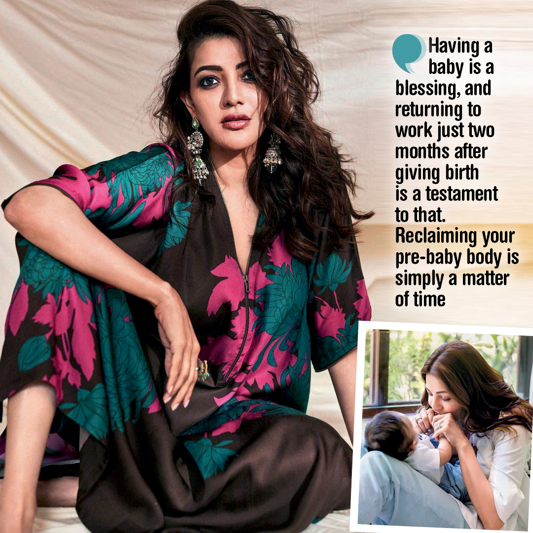During an interaction with her fans on social media, @MsKajalAggarwal opened up about her journey as a new mother, and shared, 'My family helped me get over #postpartum depression. Allocating time for yourself can make a significant difference' #KajalAggarwal #Motherhood #Mom