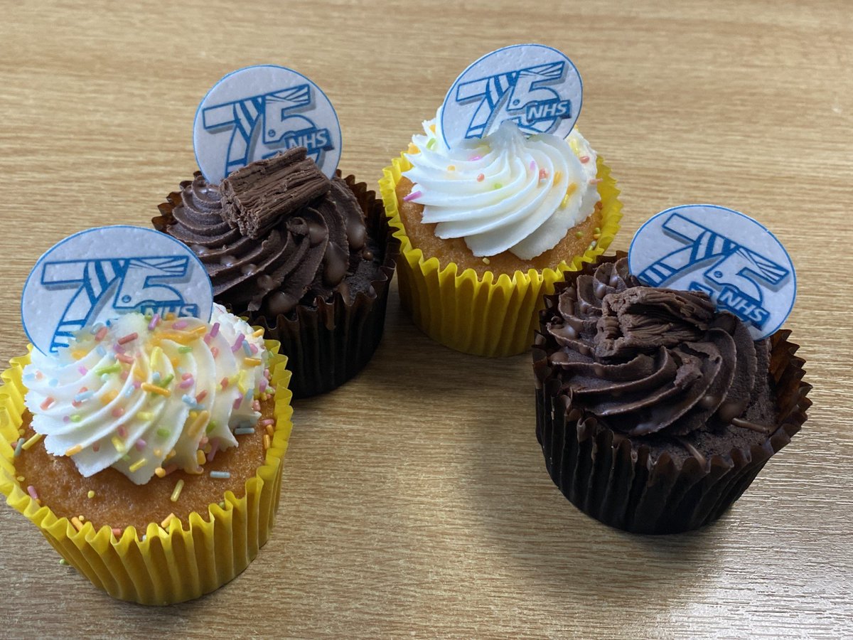 In celebration of the birth of the NHS, we have cake!