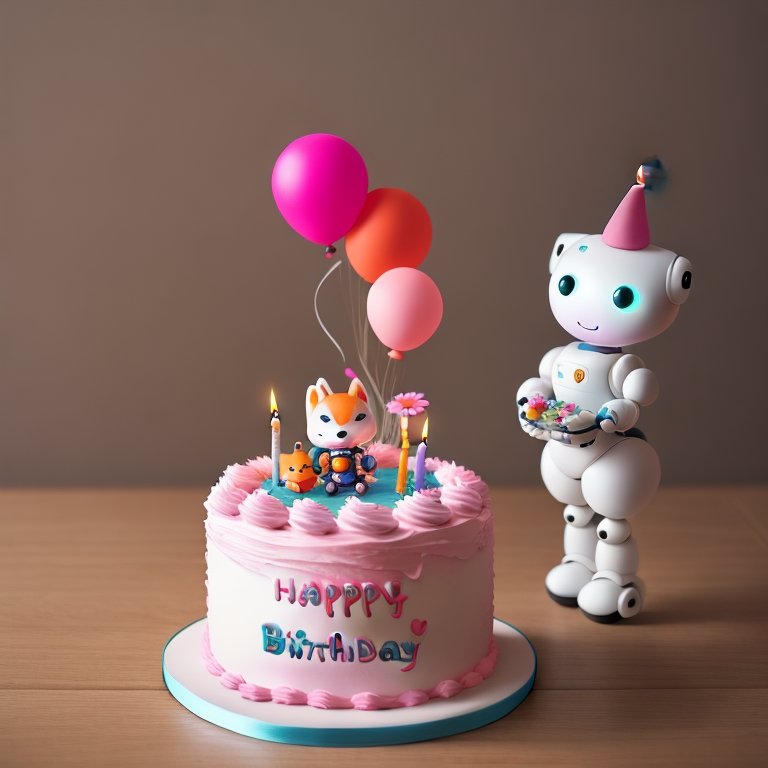 🎉 Today 5th July Buzzy wishes his Creator Happy Birthday with Custom Cake 🎂 Anyone want to wish him with #AIArtworks of #CAKE ? Tag your friends and show love to him ❤️