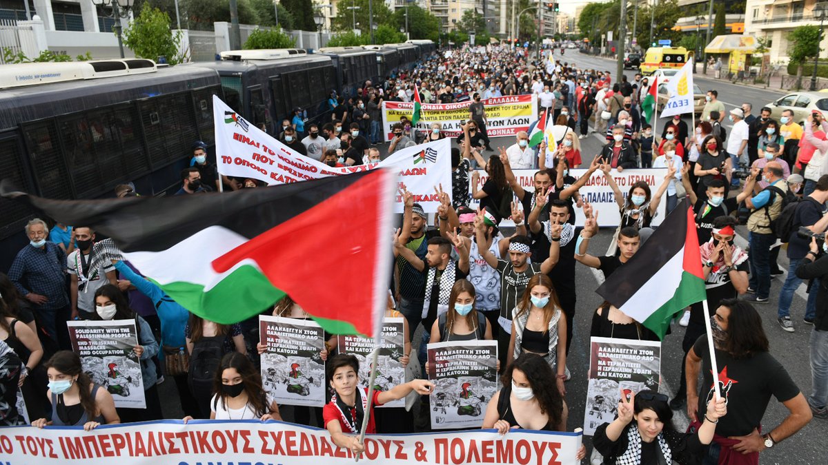 STOP the new Barbarity of Israel eurof-wftu.eu/?p=2668
<a href="/PAME_Greece/">PAME Greece International</a> denounces the new murderous pogrom of #Israel against the #Palestinian people.