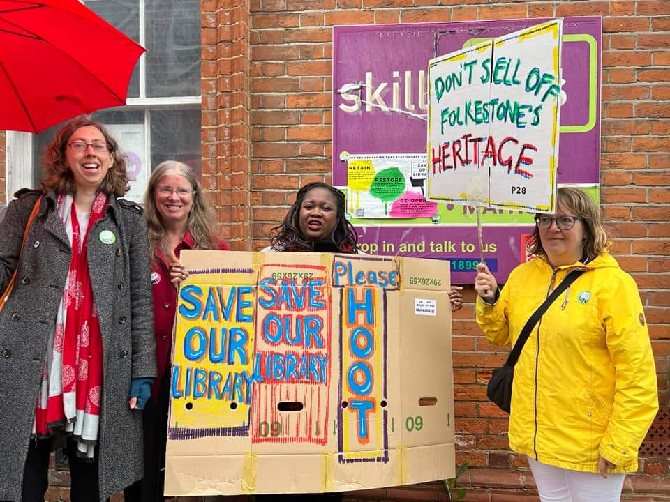 FH4Labour's tweet photo. A statement on Folkestone Library from the Labour group on Folkestone and Hythe District Council ⬇️ https://t.co/hMG4YPgUBZ