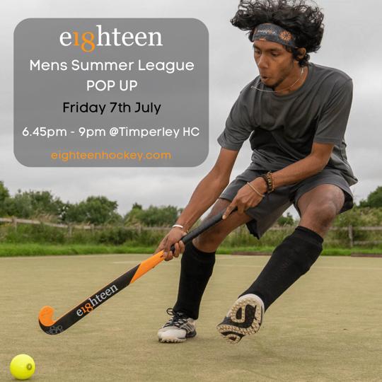 Men's Summer League Special this week! @EighteenHockey Pop Up Shop down - check out their hockey stash, demo sticks, bar open and suns due to be out for penultimate round of #TimpsSummerLeague23 ! @Comhc1 @WilmslowHockeyC @Didsbury_hockey @BrooklandsHC @LymmHockey @BowdonHC