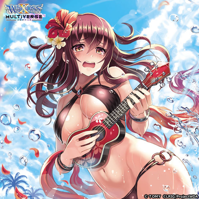 Wixoss_MVen's tweet photo. "Treasure Hunt" is underway!

Chance to get #Guzuko's new swimsuit skin♪
🎶VA #SaoriGoto

"I'm telling you, I cannot play beyond that!"

Event is live until Thursday 7/13✨

#WIXOSS
#WIXOSSMV
#G123