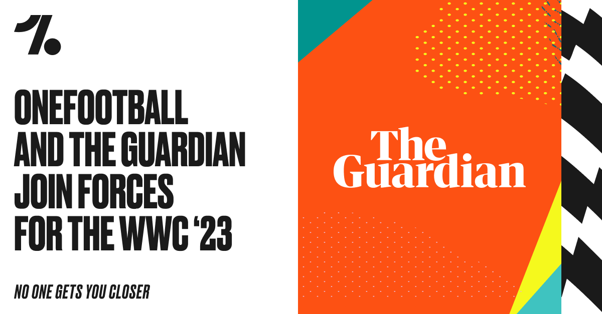 📢It's T-15 days until the start of the @FIFAWWC and we're delighted to announce we've teamed up with @guardian to bring the most premium content about the women’s game to @OneFootball's many millions of users. ⚽️🎉🏆 #NoOneGetsYouCloser