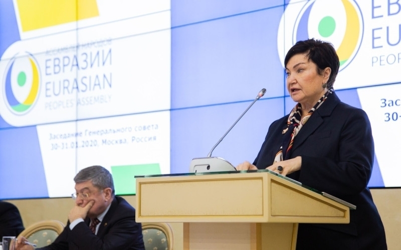 EurasiaAssembly's tweet photo. Today, on July 5, Alexandra Ochirova, Co-chairman of the General Council of the Eurasian Peoples' Assembly, UNESCO Goodwill Ambassador (Russia) celebrates the birthday.
In detail: https://t.co/oVSUTnJVXr https://t.co/VrLvDVpZg5