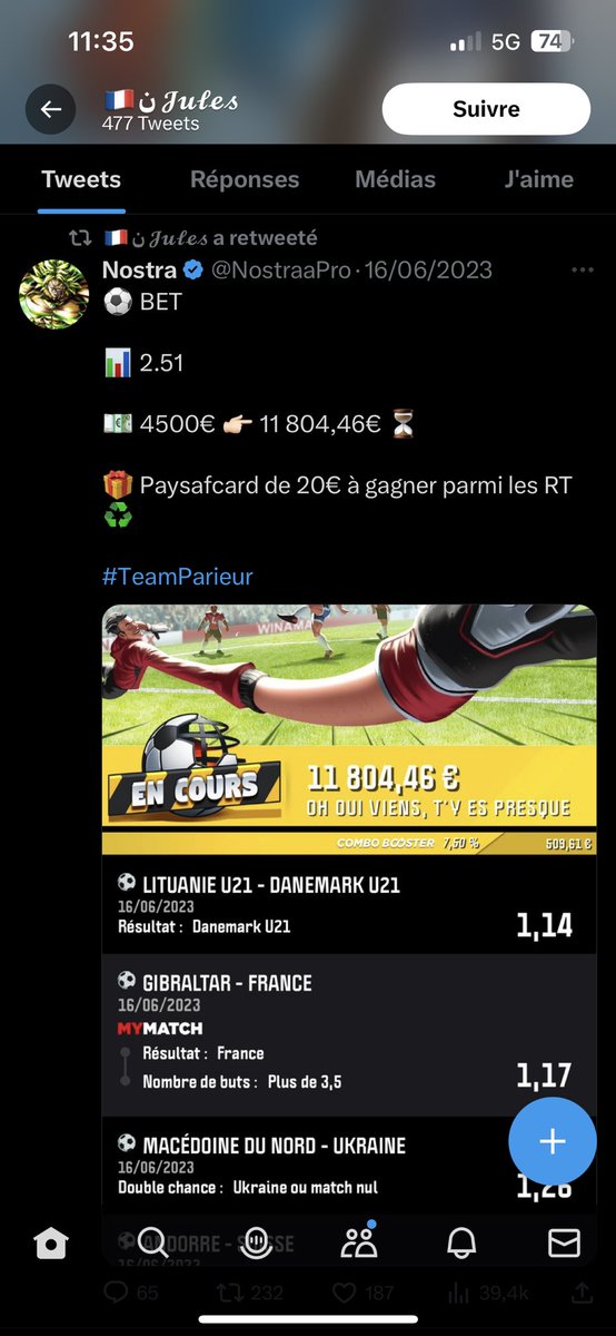 ncm216's tweet photo. @Jules_nts @siravotf @chihouzi_of @dkehad @jamesrizk @CerfiaFR Tu rt un concours de 20€ et tu ose parler je suis vraiment mort de rire le culot https://t.co/p2U2nbAK39