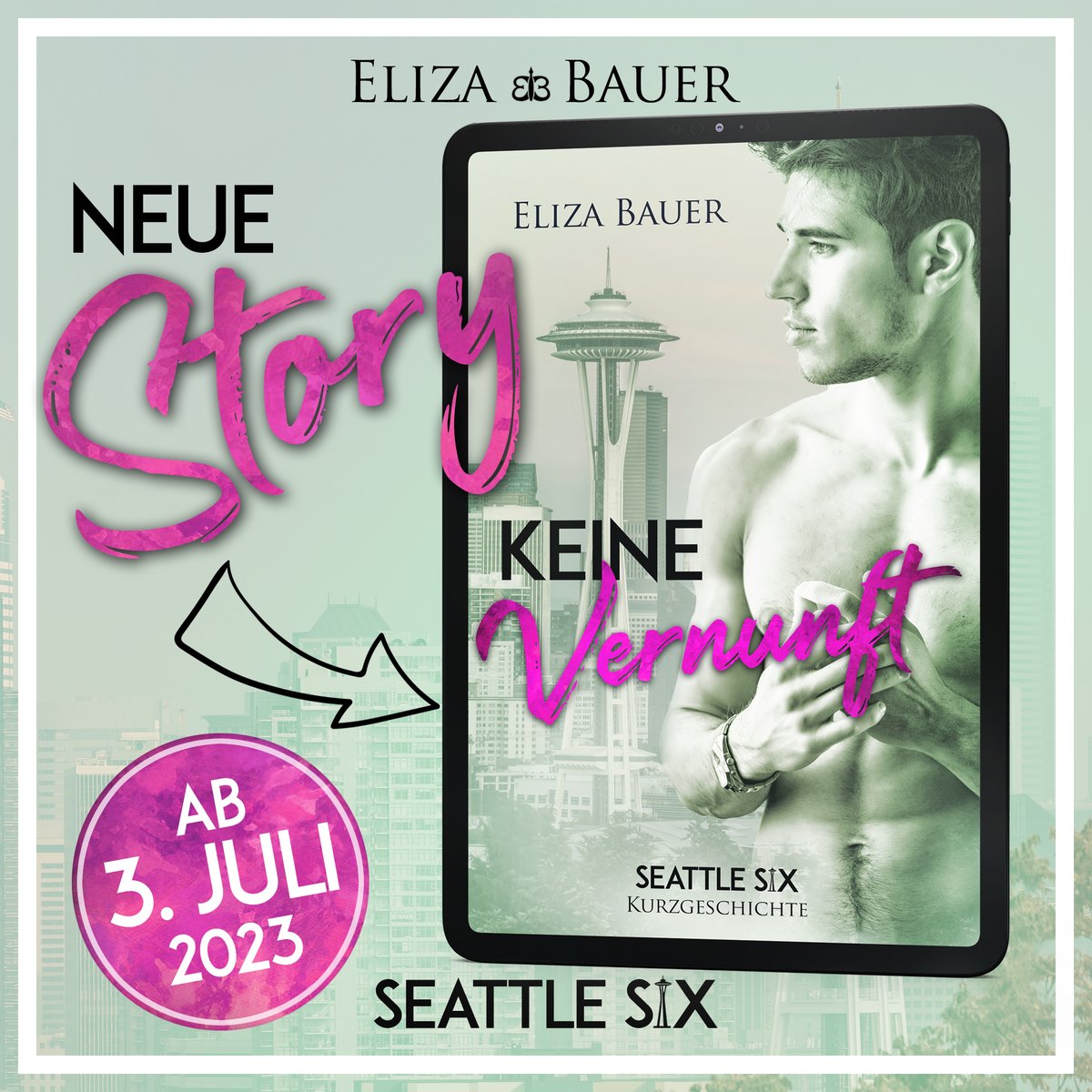 ElizaBauer22's tweet photo. KEINE VERNUNFT ist erschienen!!! *happy dance*
Die Story aus der #SeattleSix Reihe ist ab sofort auf Amazon zu kaufen und über KU auszuleihen.
ich wünsche viel Spaß mit Gavin, Jamie und dem Jacuzzi 🥰💜☺️

#Veröffentlichung #Neuerscheinung #KeineVernunft #GayRomance https://t.co/78fmgvG7Q5