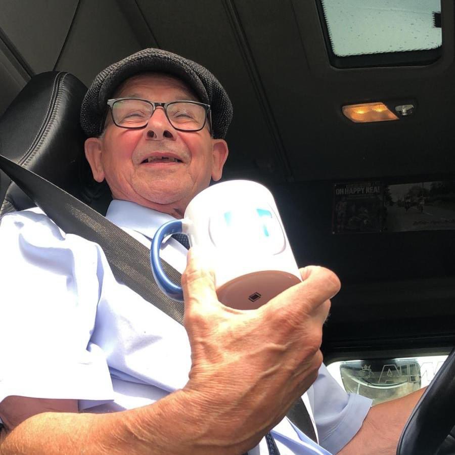 LymmTruckWash's tweet photo. Mr James (Jimmy) Martin called in yesterday for a wash & to choose his prize. What a gentleman! Abbey Logistics Group
Call in to the wash to be in with a chance of being Driver of the week!πππ
#DriverOfTheWeek https://t.co/qk0kdBYlsr