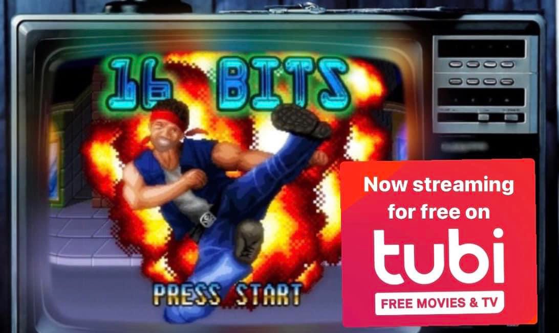 afterhorror1's tweet photo. Just watched 16 bits It reminds you of Last Action Hero and Double Dragon with some bloody kill scenes and a dark comedy! The FX Animation and visuals have that 80s MTV vibe. Kevin Thomsen plays Waxx Waster and sounds Like Rex Ta Kwon Do which is cool! With a twisted ending @Tubi https://t.co/R6iGBXcieq