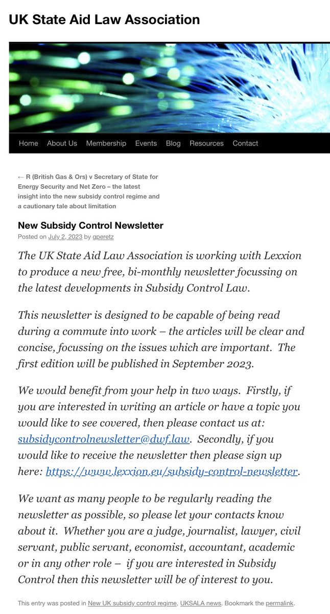 AlexanderPHRose's tweet photo. Really excited to be working with other Subsidy Control practitioners to create a new free newsletter coming out in September & every 2 months thereafter.
You can use the link below to subscribe and suggest topics.
https://t.co/8NcYhYoj0b #SubsidyControl #StateAid #UKLaw https://t.co/RycTHBhS7S