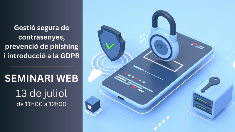 andorsoft's tweet photo. 📣 Uniu-vos a nosaltres per al nostre proper webinar sobre ciberseguretat! - 13 de juliol de les 11h00 a les 12h00!

Ens complau convidar-vos al nostre proper webinar titulat "Gestió segura de contrasenyes, prevenció de phishing i introducció a la GDPR".

https://t.co/My0M8HtClo https://t.co/Oy7rZ62kRd