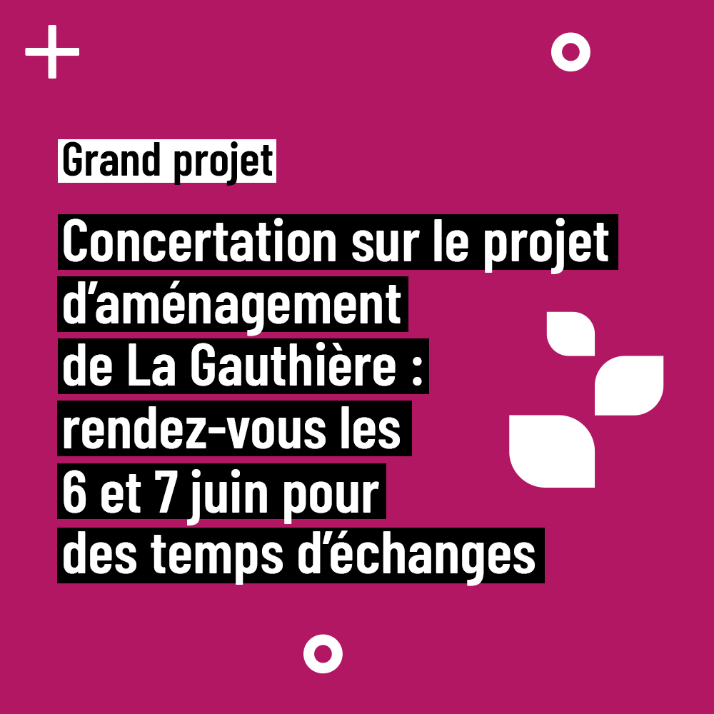 ClrmntMetropole's tweet photo. #GrandProjet
Les 6 et 7 juillet, plusieurs rendez-vous vous attendent autour de la concertation sur le projet d'aménagement du quartier La Gauthière :
👉 En savoir plus : https://t.co/ZfVQlfoUtS https://t.co/laMuu9rCne