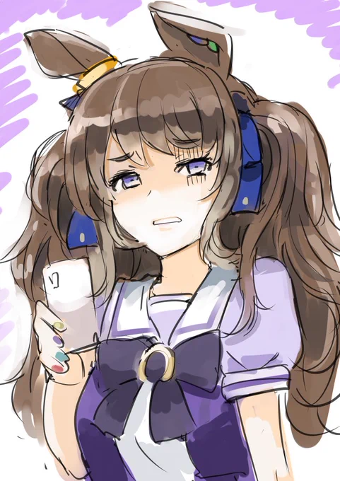 ウマ娘落書きさいはり 