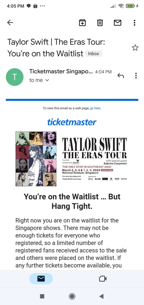SwiftInstinct's tweet photo. I'm not being a Swiftie for almost 13 years just to be treated like this https://t.co/zCsNdjrAgx