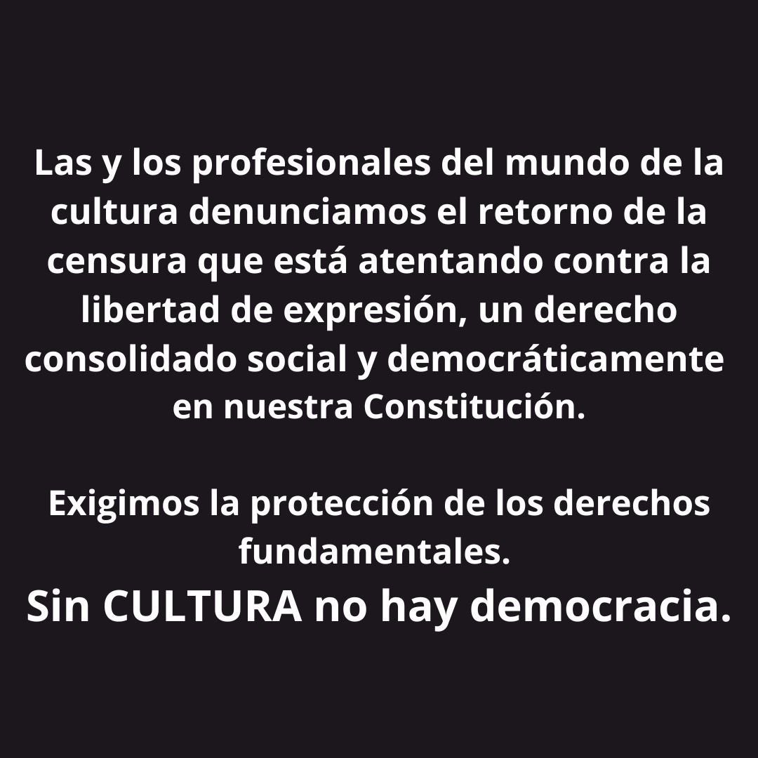 maguerram's tweet photo. Cultura sin censura https://t.co/oHkJsSWCQo