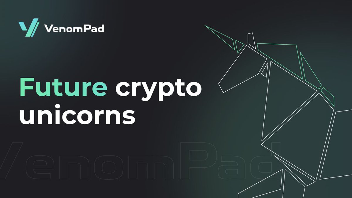 ⏬#Vpad 
The ultimate gateway for the growing ecosystem of projects on #VenomBlockchain and a seamless start for  developers or investors.🖍️

🌐Join our community to be the first #investor for future #unicorns  🦄