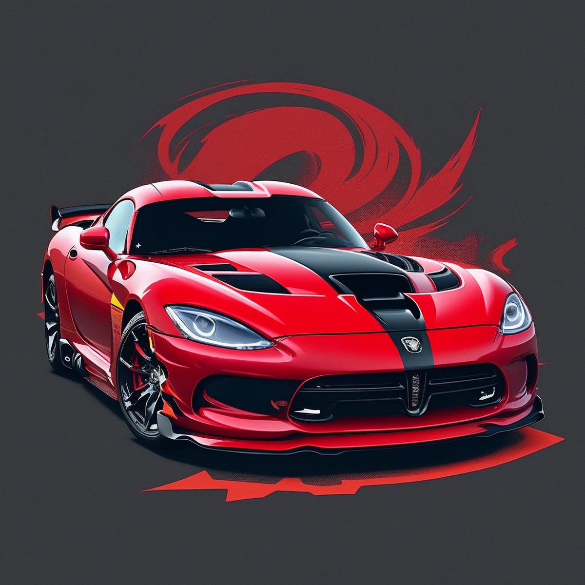SpacenInSpace's tweet photo. (5/5)
prompt: a Dodge Viper vector style, t-shirt design, ultra hd, 8k, high details #leonardoai #AIArtwork #AIart #aiartcommunity #AiArtSociety #dodgeviper #vectorstyle #tshirtdesign #dodge #Viper #supercar #car #americansupercar @leonardoai https://t.co/C5wRusm4hZ