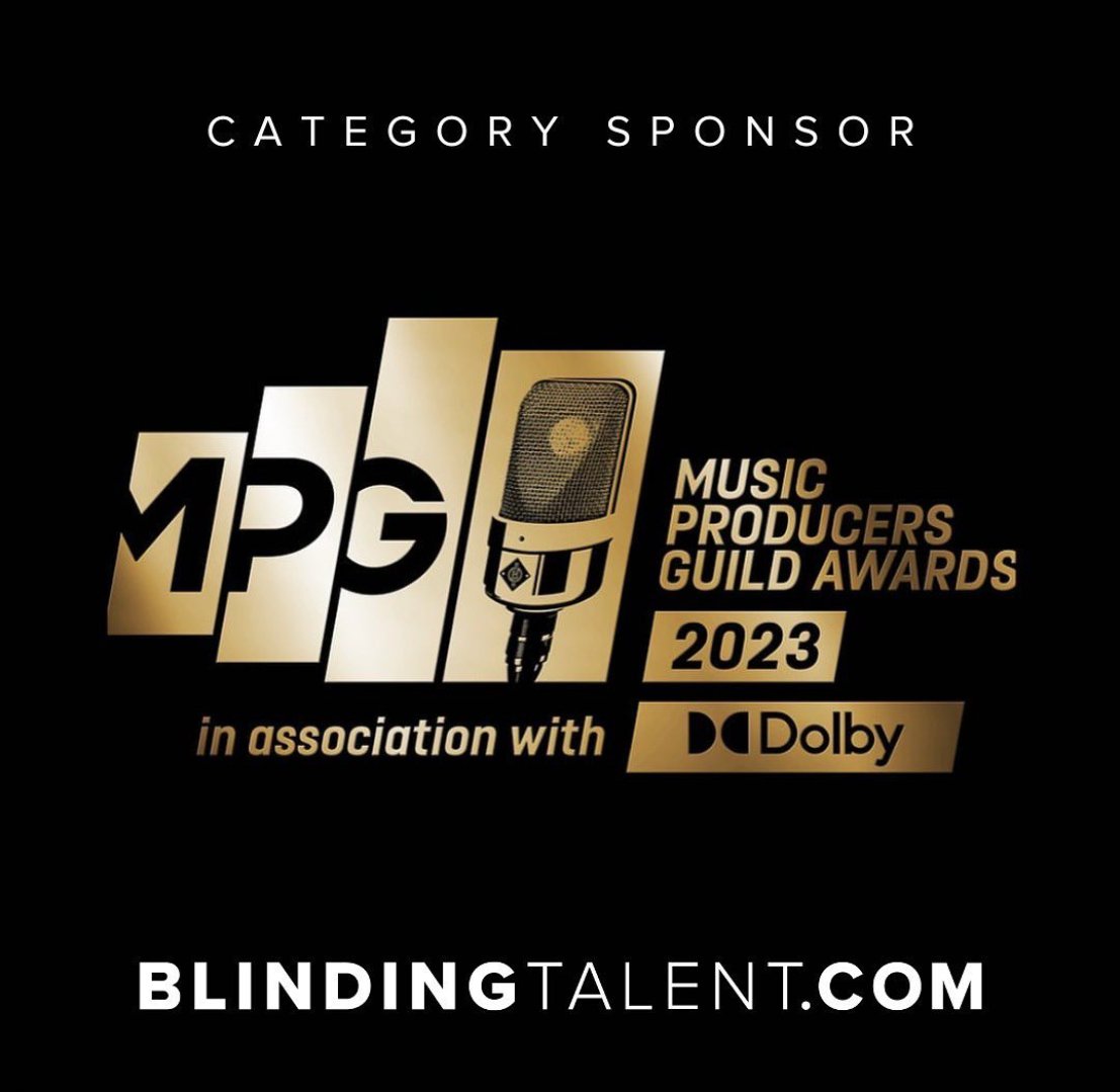 Blinding Talent X Music Producer Guild Awards as a category sponsor! We were so proud to support this important event that shines a light on much of the ‘hidden’ music talent in the form of songwriters, mix engineers &amp; mastering gurus! 

#mpgawards #musicproduction #musicindustry