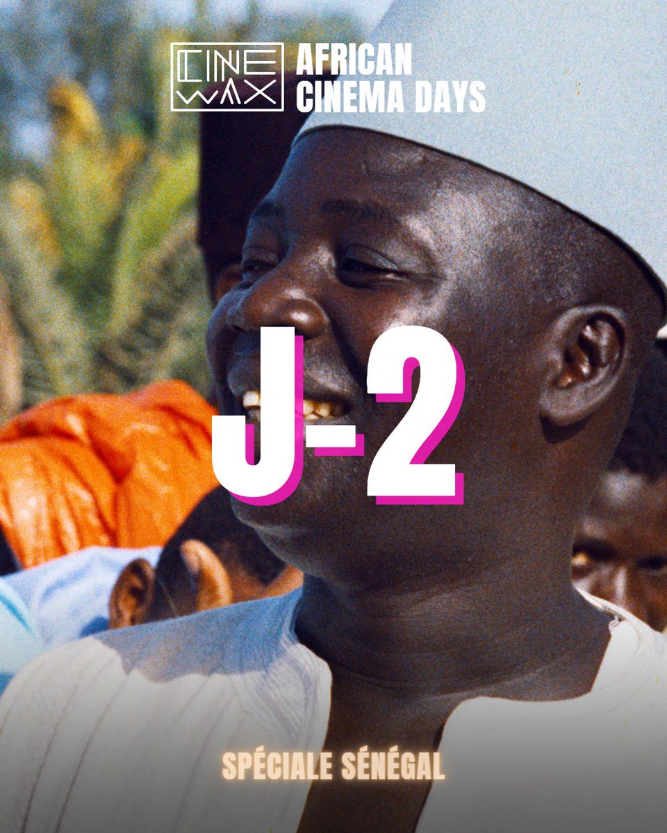 Les Africa Cinema Days c'est déjà dans 2 jours ! On se prepare :
- Tenue de soirée sénégalaise ou africaine ✅️
- Playlist sénégalaise ✅ 
- prendre ma place en pré-vente et mon bissap offert ✅
- Good mood for party 🔥

Et voilà 👌 
See you vendredi 7 juillet 
(suite plus bas)