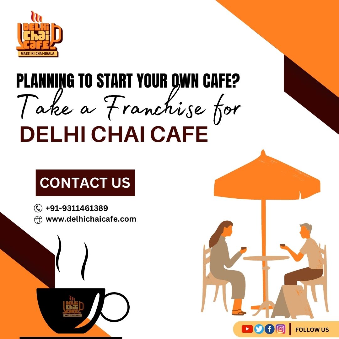 Planning To Start Your Own Cafe?
Take a Franchise For Delhi Chai Cafe
#tea #teatime #instatea #tealife #ilovetea #teaaddict #tealover #tealovers #teagram #healthy #drink #hot #mug #teaobsessed #teacup #teastagram #envywear #zerofranchise  #Offersfranchisemodels #jammu #Faridabad