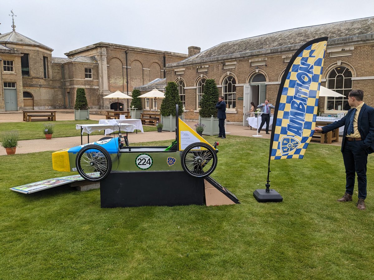 MrsMoffatDT's tweet photo. Amazing awards evening @HolkhamEstate celebrating students @AldermanHigh excellence & endeavour in all subjects. Also great to show off our #aphs #ambition car & acknowledge the progress our #STEM club @greenpower_team have made this year! 🏆🤩#aphsdt @NorfolkCF @ScillitoeBros https://t.co/QfA5jXm508