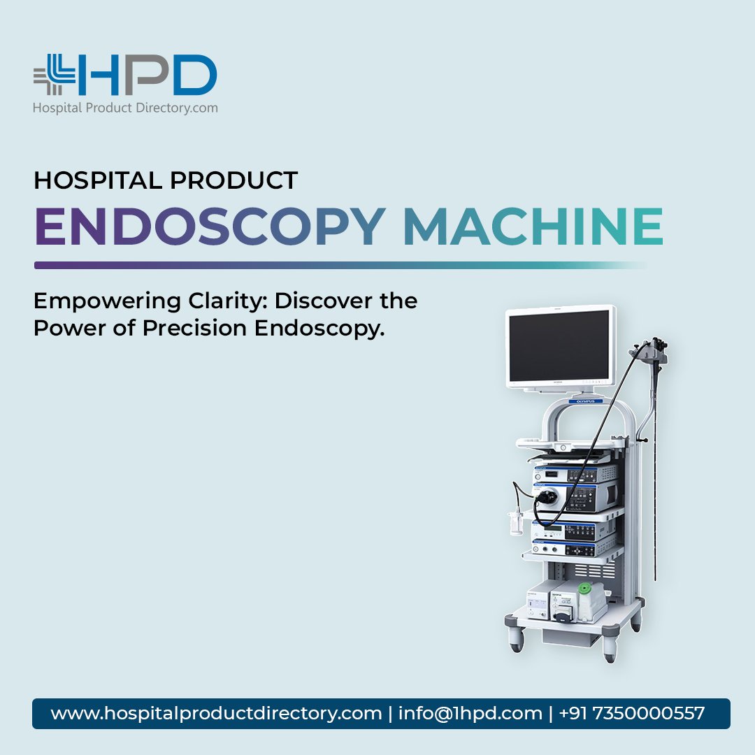 hosproducthub's tweet image. Explore our Hospital Product Directory to access a comprehensive and reliable list of endoscopy machine manufacturers, suppliers, and dealers in India.

Visit Us :- bit.ly/46yw9oU

#HospitalProductDirectory
#EndoscopyMachine
#HospitalEquipment