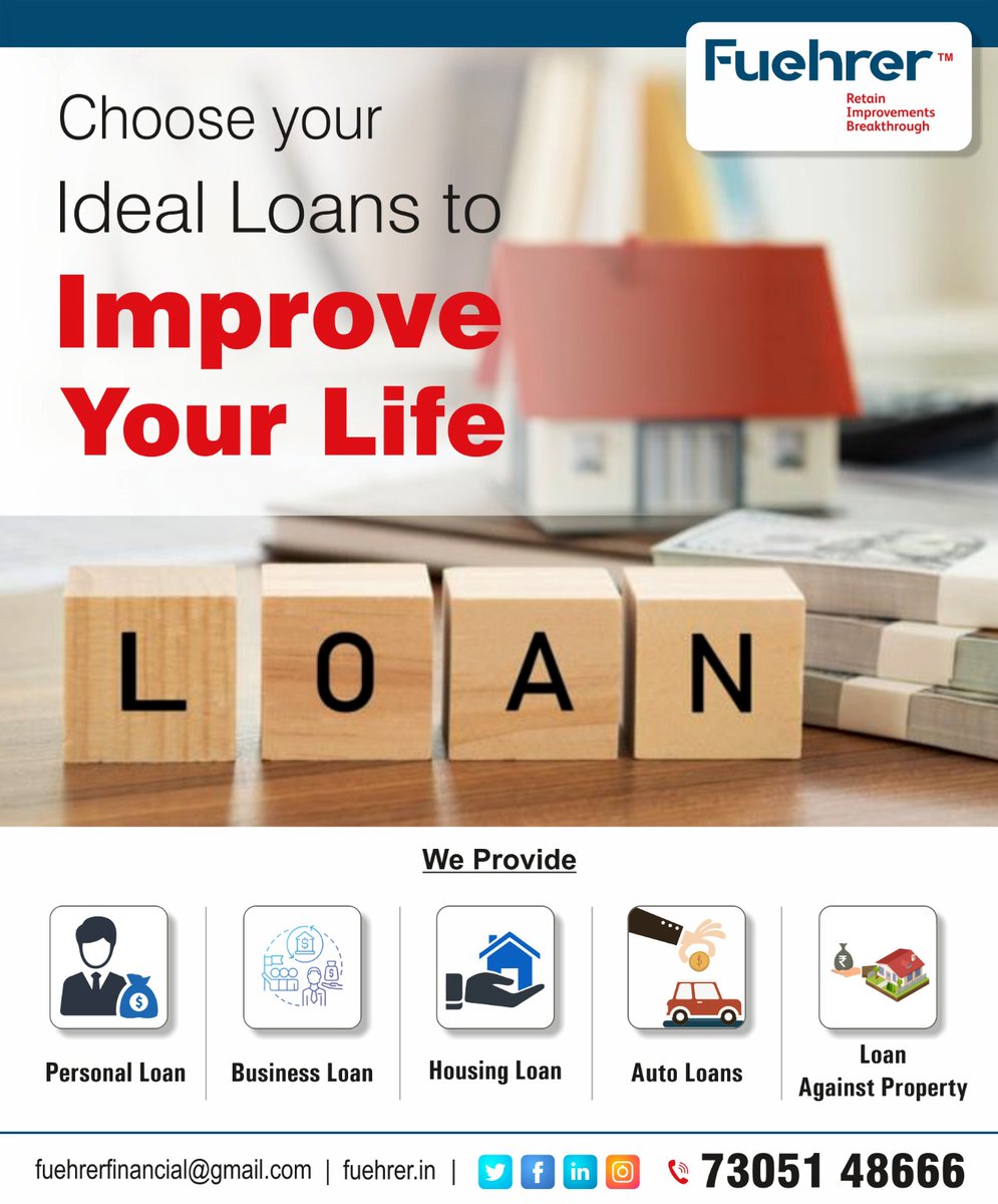 Fuehrer_fintech's tweet photo. Its not easy get loan unless you need it!!!!
All types of loans are available here
Contact : 73051 48333
@AxisBank @ICICIBank @YESBANK @HDFC_Bank @KotakBankLtd @KarurVysyaBank_ @Bajaj_Finserv @BankofIndia_IN @IOBIndia #Fuehrer #Finance #LOAN #choosewisely #pL #HL #LAP https://t.co/nG1d23gokL