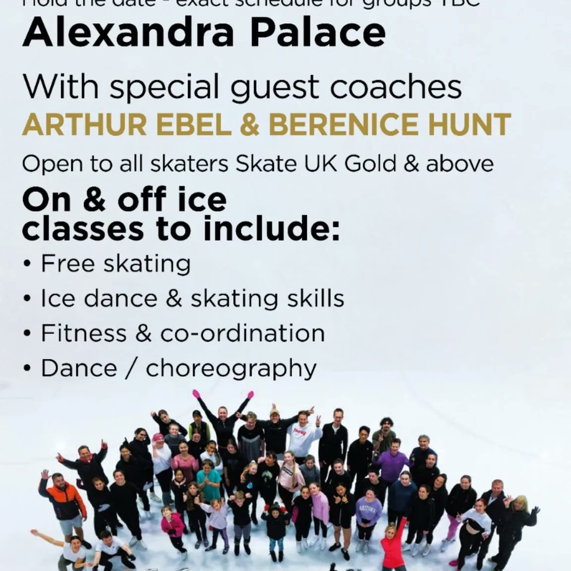 LisaFirmin's tweet photo. Skate Camp at Alexandra Palace London on the 13th August https://t.co/C1G4Smdkqb