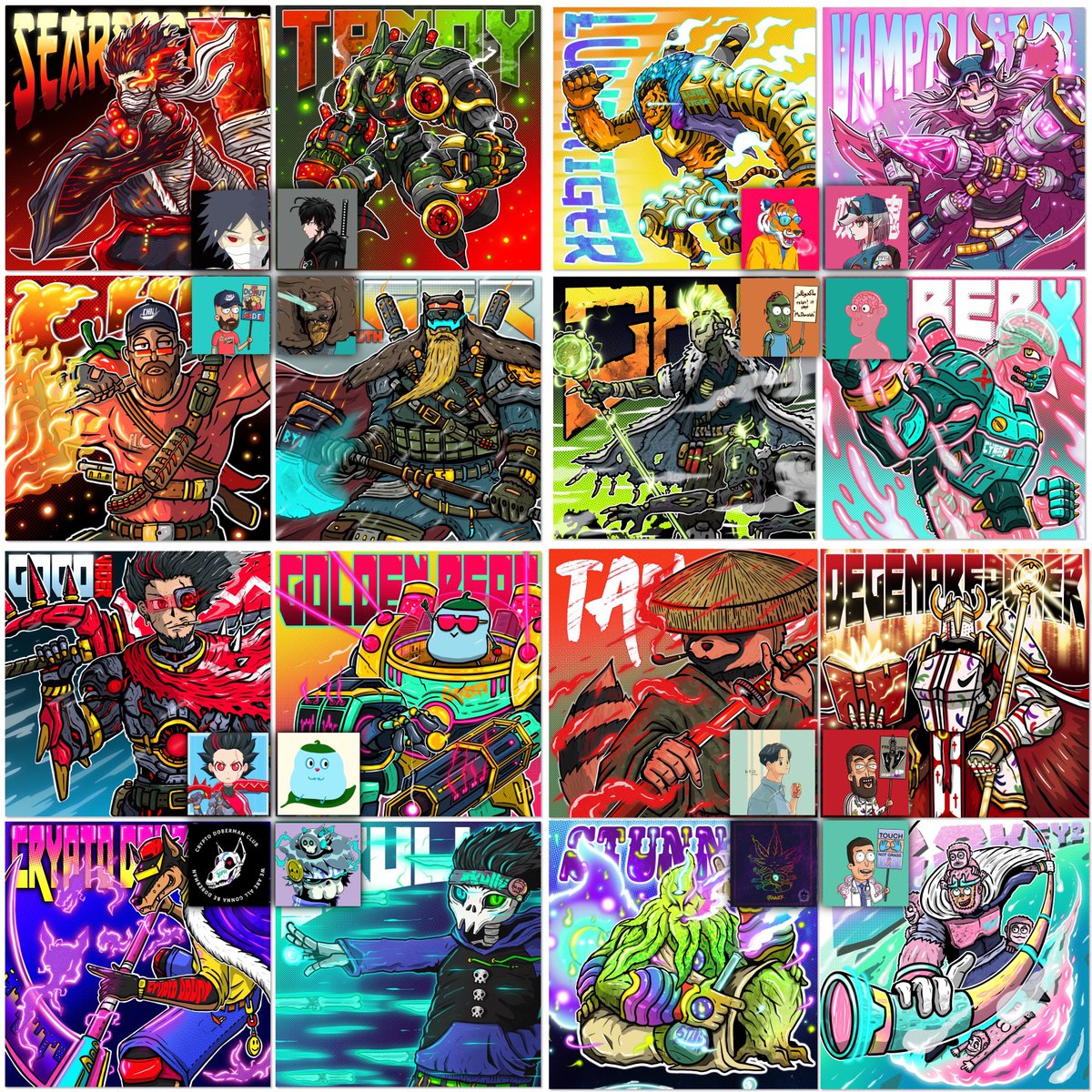 NFT Assemble 🔥Thank for Cool character  💖 #MBA