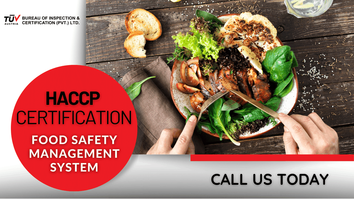 TUVAustriaBIC's tweet image. What is HACCP Food Safety Management System by @TUVAustriaBIC 
#HACCPstands for Hazard Analysis and #CriticalControl Points. It is a systematic approach to #foodsafetymanagement that focuses on identifying, evaluating, and controlling 
Read More: tuvat.asia/haccp-food-saf…