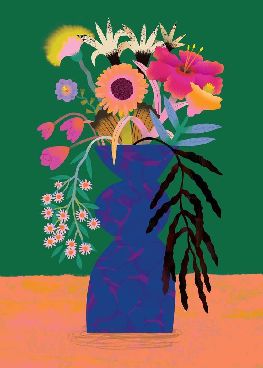 One of my favourites from the series is this one. 

sunnybeast.com/collections/ne…

#flowerillustration #plantillustration #illustration