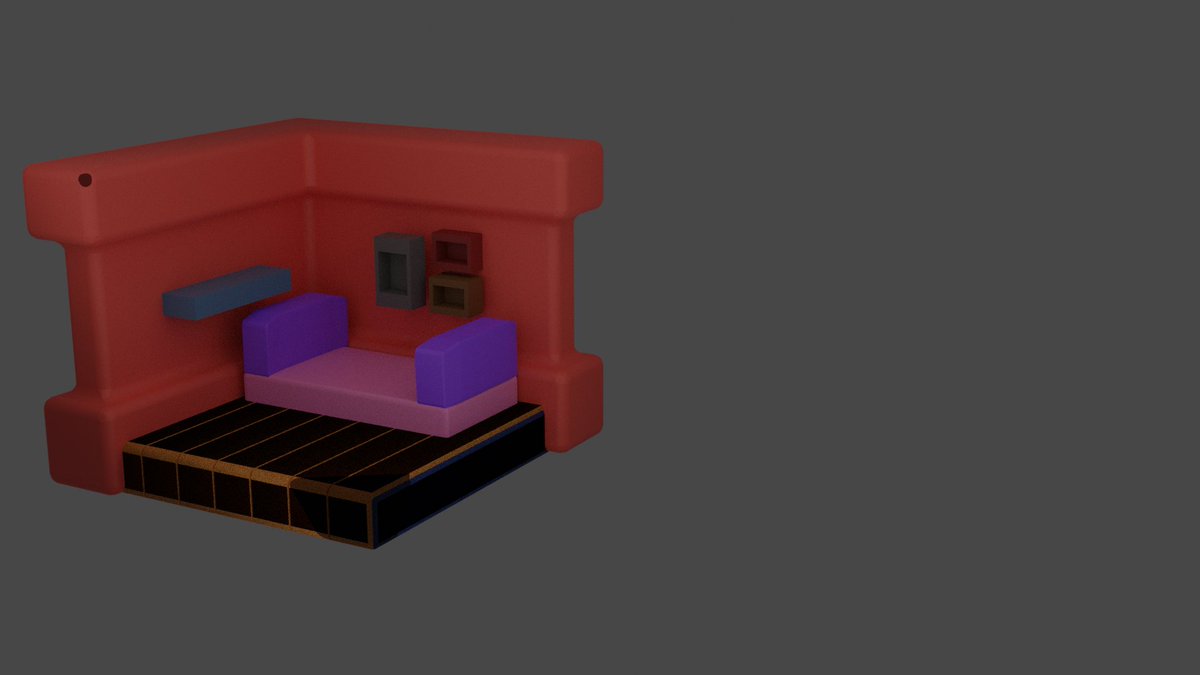 rexkyab's tweet photo. Isometric art #3d #blender #isometricroom #blendercommunity https://t.co/BLy5MVdE3E