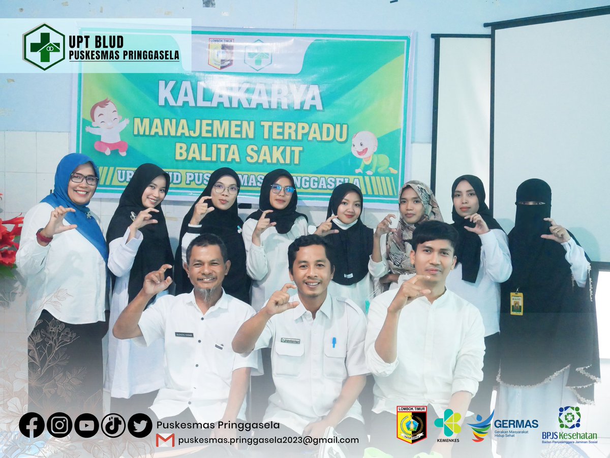 Pkmpringgasela's tweet image. KALAKARYA MENEJMEN TERPADU BALITA SAKIT

Sebagaimana kita ketahui, penyebab utama kematian pada anak balita adalah infeksi (diare, pneumonia, meningitis), padahal kematian akibat infeksi dapat dicegah dengan teknologi sederhana di tingkat pelayanan kesehatan dasar. 

#mtbs