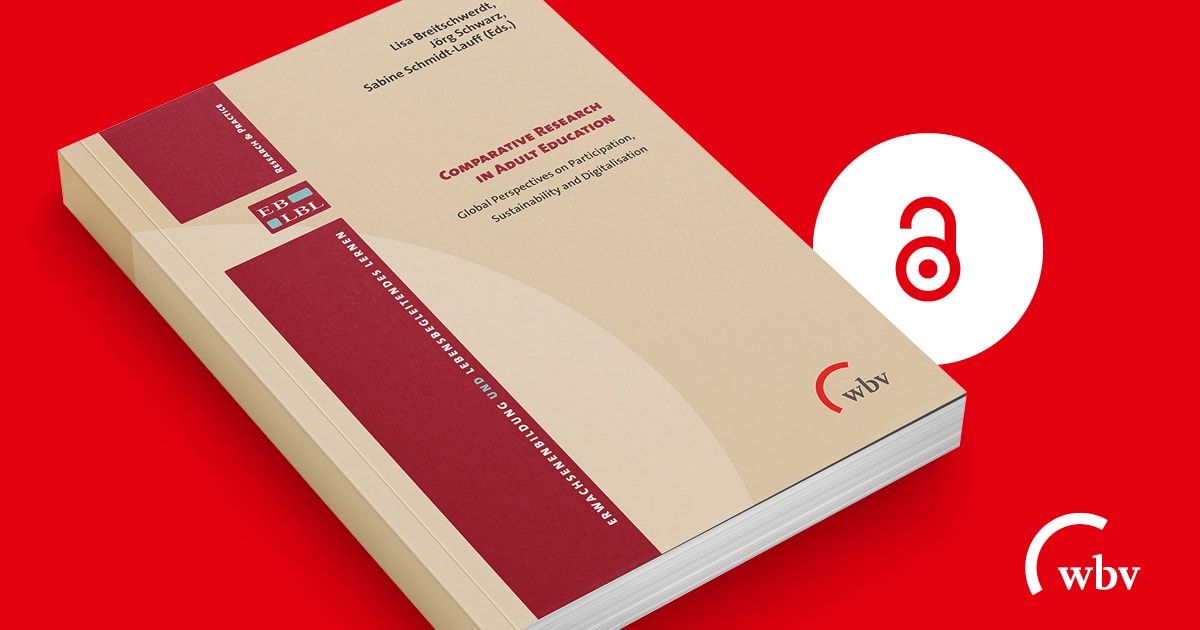 The 9th Intern. #AdultEducation Academy 2022 results: comparative perspectives on #participation, #sustainability and #digitalisation ed. by <a href="/LisaBreitsch/">Lisa Breitschwerdt</a>, @jg_schwarz and Sabine Schmidt-Lauff <a href="/HSUHamburg/">HSU Hamburg</a>. 
👉u.wbv.de/I71329

@AdultEduCologne <a href="/EPALE_EU/">EPALE - Adult Learning EU</a> <a href="/EAEA2020/">EAEA</a> #AdultEd