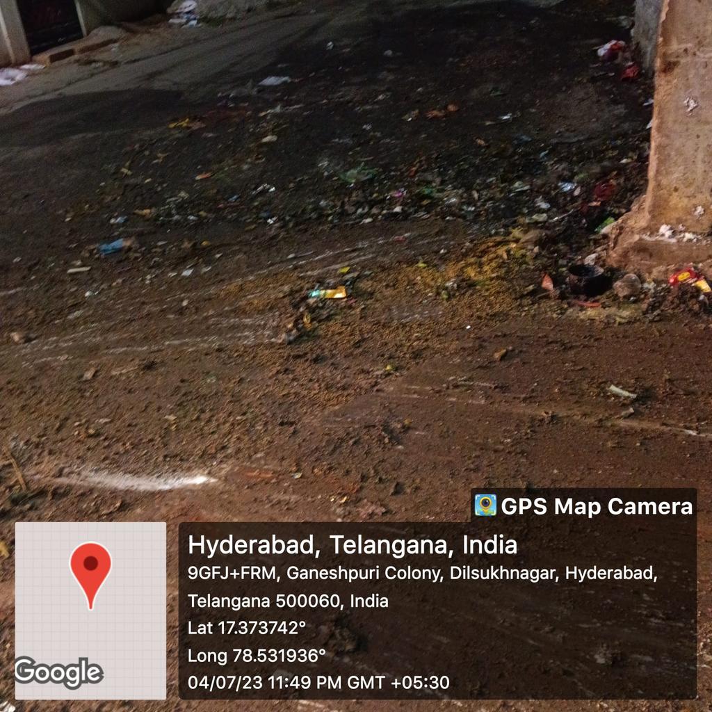Sripada96643241's tweet photo. @meenamanu63 @GHMCOnline Attended and clear https://t.co/QrEjccU11G