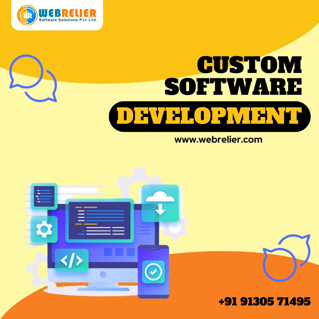 webrelier's tweet photo. Custom Software Development 🧑‍💻 
#softwaredeveloper #softwaredevelopment #websitedevelopment #websitedeveloperinpune #pune #startup #ceo #business #realestatesoftware #startups #professional #online #web https://t.co/nF0dfxERS5