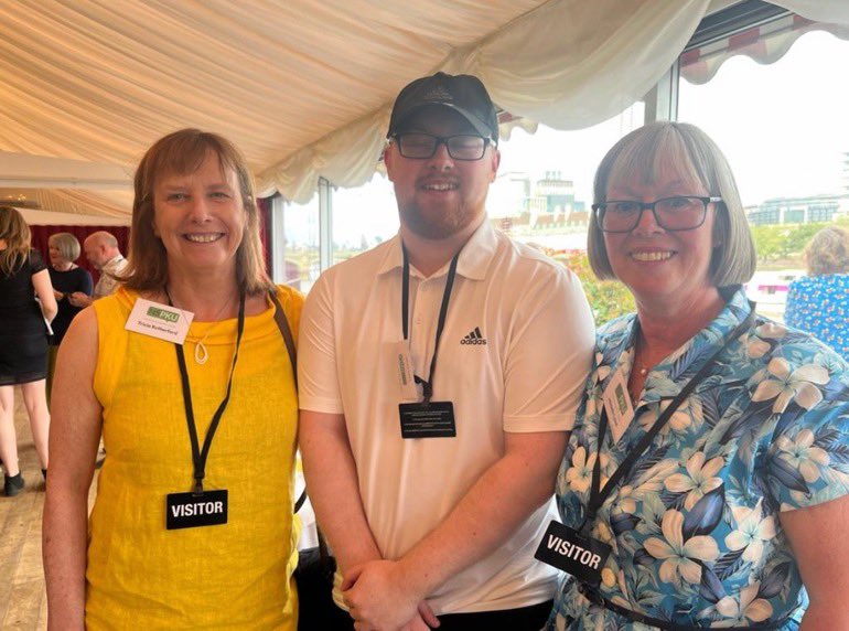 Thank you @NSPKU for the invitation to the House of Lords . This was the best moment for me … meeting @PKU_Liam99  and Michelle again after many years ! Thank you @MarieRimmer for your support , time and the photo ! Congratulations Liam on all you have done !